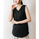 大人のVネックタンクトップ | atONE | 詳細画像18 