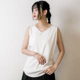 大人のVネックタンクトップ | atONE | 詳細画像39 