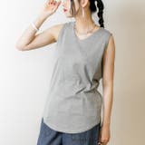 大人のVネックタンクトップ | atONE | 詳細画像40 