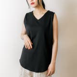 大人のVネックタンクトップ | atONE | 詳細画像41 