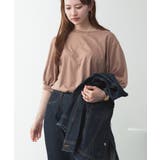 ボリューム袖ショート丈カットソー | atONE | 詳細画像11 