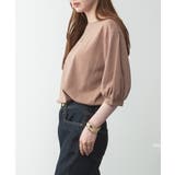 ボリューム袖ショート丈カットソー | atONE | 詳細画像15 