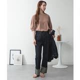 ボリューム袖ショート丈カットソー | atONE | 詳細画像17 