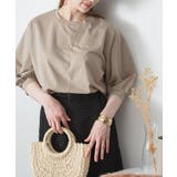 ボリューム袖ショート丈カットソー | atONE | 詳細画像21 