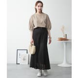 ボリューム袖ショート丈カットソー | atONE | 詳細画像27 