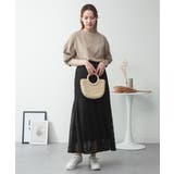 ボリューム袖ショート丈カットソー | atONE | 詳細画像28 