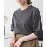 ボリューム袖ショート丈カットソー | atONE | 詳細画像31 