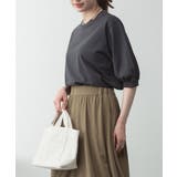 ボリューム袖ショート丈カットソー | atONE | 詳細画像34 