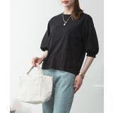 ボリューム袖ショート丈カットソー | atONE | 詳細画像42 