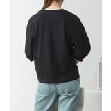 ボリューム袖ショート丈カットソー | atONE | 詳細画像44 