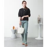 ボリューム袖ショート丈カットソー | atONE | 詳細画像45 