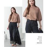 ボリューム袖ショート丈カットソー | atONE | 詳細画像51 