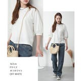 ボリューム袖ショート丈カットソー | atONE | 詳細画像52 