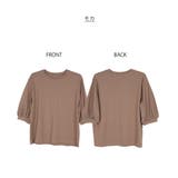 ボリューム袖ショート丈カットソー | atONE | 詳細画像58 