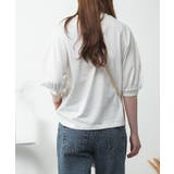 ボリューム袖ショート丈カットソー | atONE | 詳細画像6 