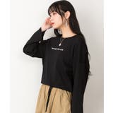 プリントTシャツ 長袖 カットソー レディース カジュアル ワイドアーム | atONE | 詳細画像31