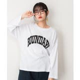 プリントTシャツ 長袖 カットソー レディース カジュアル ワイドアーム | atONE | 詳細画像43