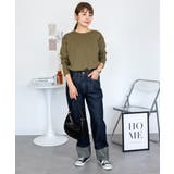 【レイヤードにもオススメ】ラウンドヘム サイドスリット ロングTシャツ | atONE | 詳細画像60 