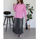 【レイヤードにもオススメ】ラウンドヘム サイドスリット ロングTシャツ | atONE | 詳細画像11 