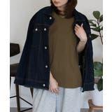 【レイヤードにもオススメ】ラウンドヘム サイドスリット ロングTシャツ | atONE | 詳細画像19 