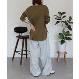 【レイヤードにもオススメ】ラウンドヘム サイドスリット ロングTシャツ | atONE | 詳細画像22 