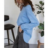 【レイヤードにもオススメ】ラウンドヘム サイドスリット ロングTシャツ | atONE | 詳細画像32 