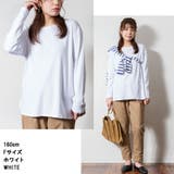 ラウンドヘム サイドスリット ロングTシャツ | atONE | 詳細画像37