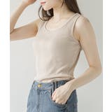 2WAYランダムリブタンクトップ | atONE | 詳細画像11