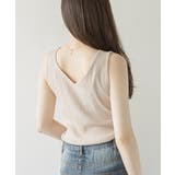 2WAYランダムリブタンクトップ | atONE | 詳細画像12