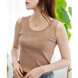 2WAYランダムリブタンクトップ | atONE | 詳細画像24