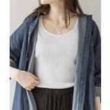 2WAYランダムリブタンクトップ | atONE | 詳細画像28