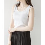 2WAYランダムリブタンクトップ | atONE | 詳細画像30