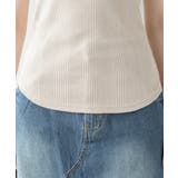 2WAYランダムリブタンクトップ | atONE | 詳細画像37