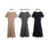 バックオープンカシュクールカットワンピース | atONE | 詳細画像4 