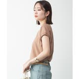 モックネックフレンチスリーブTシャツ | atONE | 詳細画像52