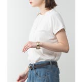 モックネックフレンチスリーブTシャツ | atONE | 詳細画像61