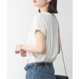 モックネックフレンチスリーブTシャツ | atONE | 詳細画像62