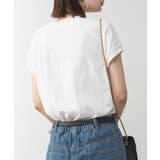 モックネックフレンチスリーブTシャツ | atONE | 詳細画像63