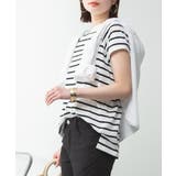 モックネックフレンチスリーブTシャツ | atONE | 詳細画像70