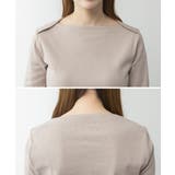 ボートネックカットソー | atONE | 詳細画像49 