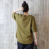 ラウンドヘム オーバーサイズ Tシャツ | atONE | 詳細画像20 