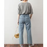 オーバーサイズやわらかコットンTシャツ | atONE | 詳細画像29