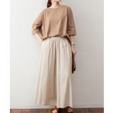 オーバーサイズやわらかコットンTシャツ | atONE | 詳細画像34