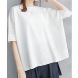 オーバーサイズやわらかコットンTシャツ | atONE | 詳細画像37