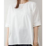 オーバーサイズやわらかコットンTシャツ | atONE | 詳細画像38