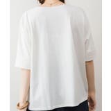 オーバーサイズやわらかコットンTシャツ | atONE | 詳細画像40