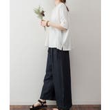 オーバーサイズやわらかコットンTシャツ | atONE | 詳細画像42
