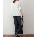 オーバーサイズやわらかコットンTシャツ | atONE | 詳細画像43