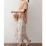 脇タックVネック半袖カットソー | atONE | 詳細画像18