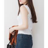 ランダムリブブラ紐隠しタンクトップ | atONE | 詳細画像13 